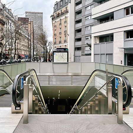 Paris Center 2 Rooms Appt Metro 14 Olympiades Exteriör bild